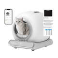 LeloPets C4 PinchSafe Self-Cleaning Litter Box