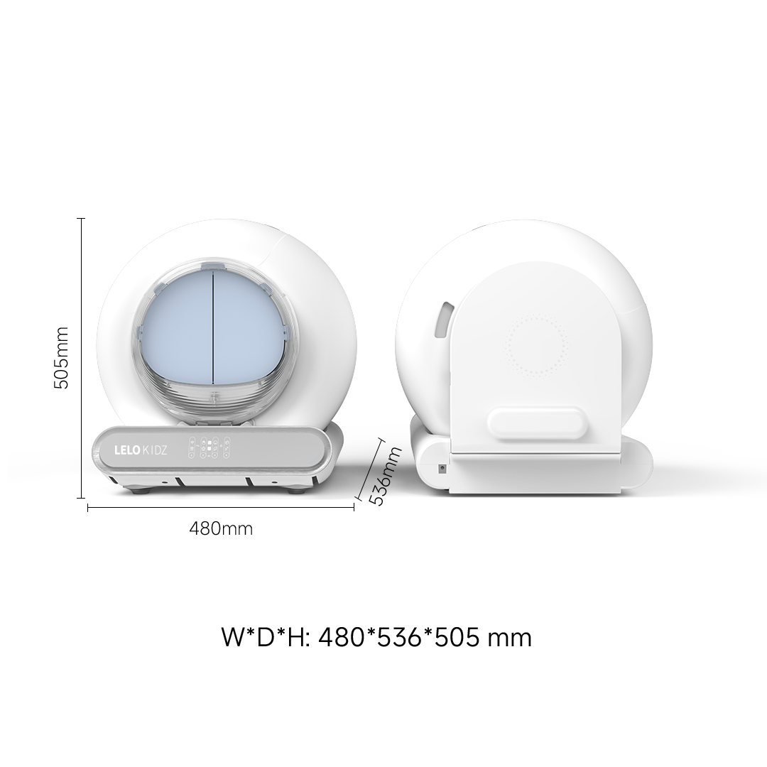 LeloPets C4 PinchSafe Self-Cleaning Litter Box